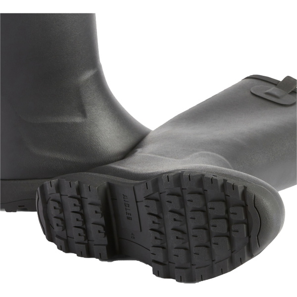 Mujeres Aigle Alya Alto Botas De Agua NC0524 - Black